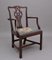 19th Century Chippendale Style Mahogany Armchair 8