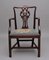19th Century Chippendale Style Mahogany Armchair, Image 7