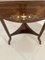 Antique Edwardian Rosewood Inlaid Drop Leaf Centre Table 6