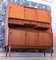 Danish Teak Cabinet with Sliding Doors and Shutters, Image 1