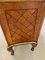 Antique 18th Century Marquetry Inlaid Serpentine Shaped Marble Top Commode Chest, Image 8