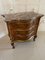 Antique 18th Century Marquetry Inlaid Serpentine Shaped Marble Top Commode Chest 1