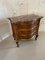 Antique 18th Century Marquetry Inlaid Serpentine Shaped Marble Top Commode Chest, Image 2