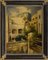 Francoise Vigneron, Roads of Capri, Oil on Canvas, Framed, Image 1