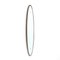 Curved Plywood Frame Oval Mirror, 1950s, Image 1
