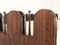 Mueble bar vintage de madera y cobre de Luigi Scremin, Imagen 21