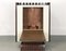 Mueble bar vintage de madera y cobre de Luigi Scremin, Imagen 22