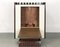 Vintage Wood and Copper Bar Cabinet by Luigi Scremin 22
