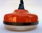 Orange Ceiling Lamp, 1970s, Image 1