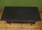 Antique Black Painted Oak Console Table with Drawers 21