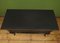 Antique Black Painted Oak Console Table with Drawers, Image 21