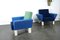 Poltrona West Side di Ettore Sottsass per Knoll International, set di 2, Immagine 10