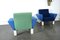 Poltrona West Side di Ettore Sottsass per Knoll International, set di 2, Immagine 7