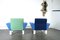 Poltrona West Side di Ettore Sottsass per Knoll International, set di 2, Immagine 12