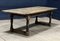 Oak Refectory Farmhouse Dining Table with Carved Rails 1
