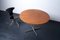 Tavolo da pranzo rotondo in teak di Arne Jacobsen per Fritz Hansen, anni '50, Immagine 5