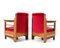 Art Deco Oak Amsterdam School Lounge Chairs by Anton Lucas, 1920s, Set of 2 12