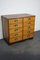 Mid-20th Century German Oak Pine Apothecary Cabinet or Bank of Drawers, Image 4