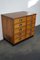 Mid-20th Century German Oak / Pine Apothecary Cabinet or Bank of Drawers 5