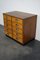 Mid-20th Century German Oak / Pine Apothecary Cabinet or Bank of Drawers 11