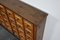 Early 20th Century German Oak Apothecary Cabinet or Bank of Drawers, Image 3