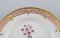 Piatto da insalata Flora Danica in porcellana dipinta a mano di Royal Copenhagen, Immagine 3
