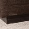 Dark Brown Fabric Sepia Pouf from Bolia, Image 4