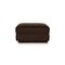 Dark Brown Fabric Sepia Pouf from Bolia 8