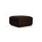 Dark Brown Fabric Sepia Pouf from Bolia, Image 1