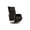 Black Leather Armchair from Rolf Benz, Image 1