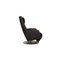 Black Leather Armchair from Rolf Benz 8