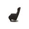 Black Leather Armchair from Rolf Benz, Image 10