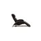 Black Leather Armchair by Willi Schillig 8