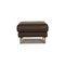 Brown Leather Vida Stool from Rolf Benz 5