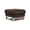 Brown Leather Vida Stool from Rolf Benz 1