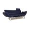 Dark Blue Leather DS140 Sofa Three-Seater Couch from de Sede 7