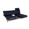 Dark Blue Leather DS140 Sofa Three-Seater Couch from de Sede, Image 3