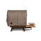 Gray Leather Relax Function Armchair from Himolla 12