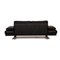 Black Leather 6600 Three-Seater Couch from Rolf Benz 11