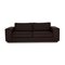 Dark Brown Fabric Sepia Two Seater Couch from Bolia 1