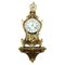 Horloge Regency ou Louis XV Boulle Cartel par Gribelin, Paris, Début 18ème Siècle, Set de 2 1