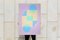 Ryan Rivadeneyra, Pastel Prism, 2022, acrílico sobre papel, Imagen 3