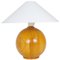 Mid-Century Modern Swedish Solid Pine Sculptural Table Lamp, 1970s, Image 1