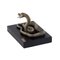 Silver Plated Snake Figure 3