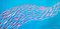 Dany Soyer Pink Fishes, 2022, acrilico su tela, Immagine 1