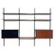 Mid-Century Suspended Wooden Wall Unit by Poul Cadovius, Denmark, 1960s 1