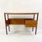 Italienischer italienischer Mid-Century Schreibtisch aus Holz, 1960er 3