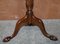 Flamed Mahogany Gallery Rail Side Table 9