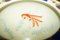 Large Vintage Chinese Export Satsuma Moriage Geishas Koi Fish Bowl 5