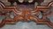William IV Hardwood & Brown Leather Chesterfield Bench or Stool, 1830s, Image 15